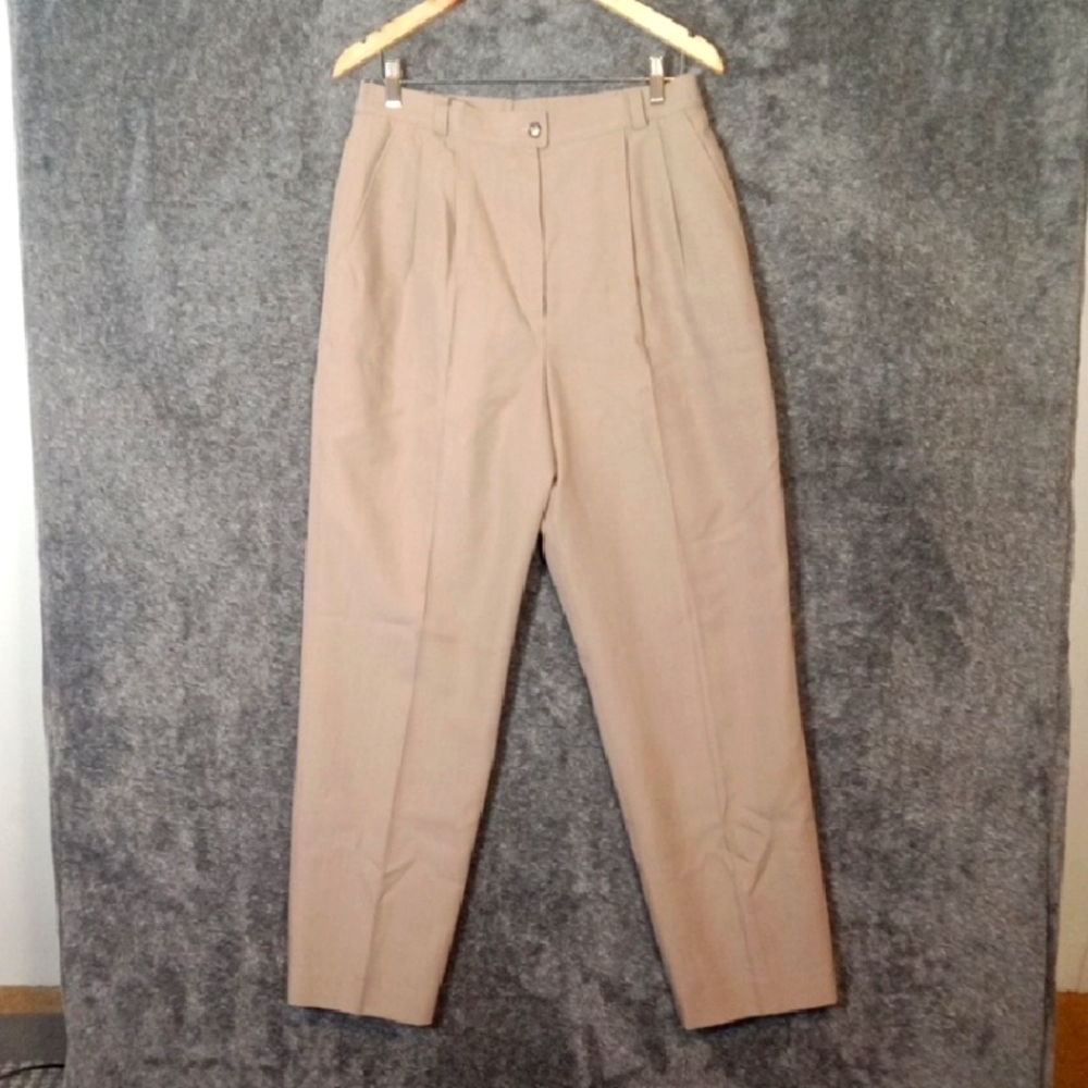 Pendleton Sophisticates Vintage Lined Button High Rise Office Womens  Pants 14